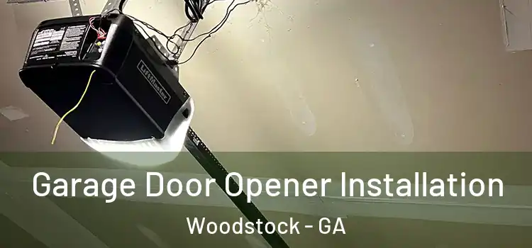  Garage Door Opener Installation Woodstock - GA