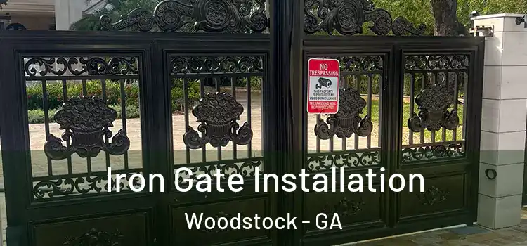Iron Gate Installation Woodstock - GA