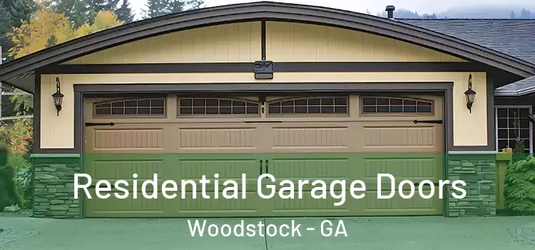  Residential Garage Doors Woodstock - GA